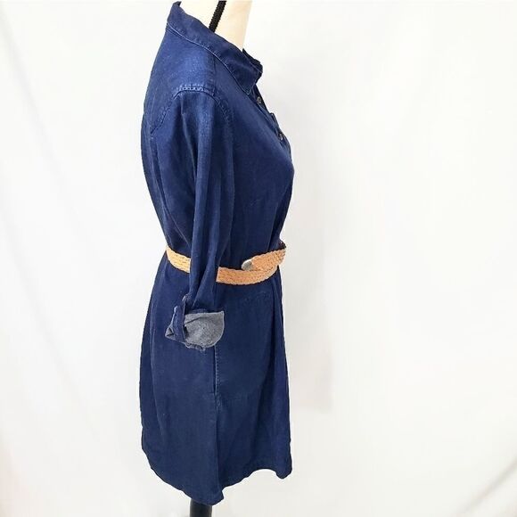 J.Jill Chambray Shirt Dress - Picture 6 of 9